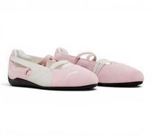 puma ballet pink and white