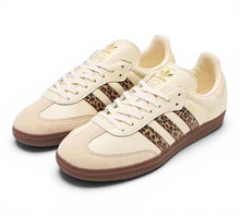 samba leopard pack white cream