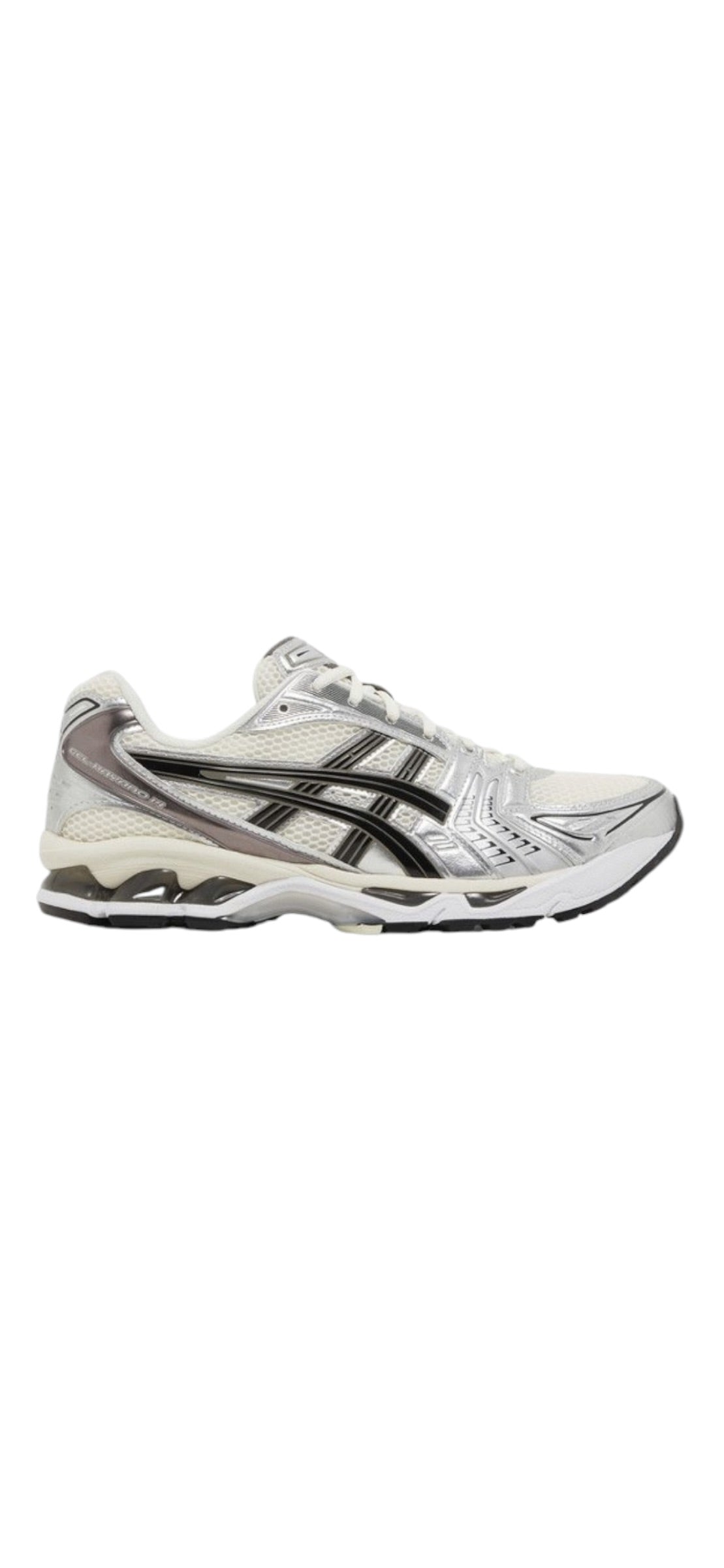 Aesics gel kayano14 ‘silver cream’