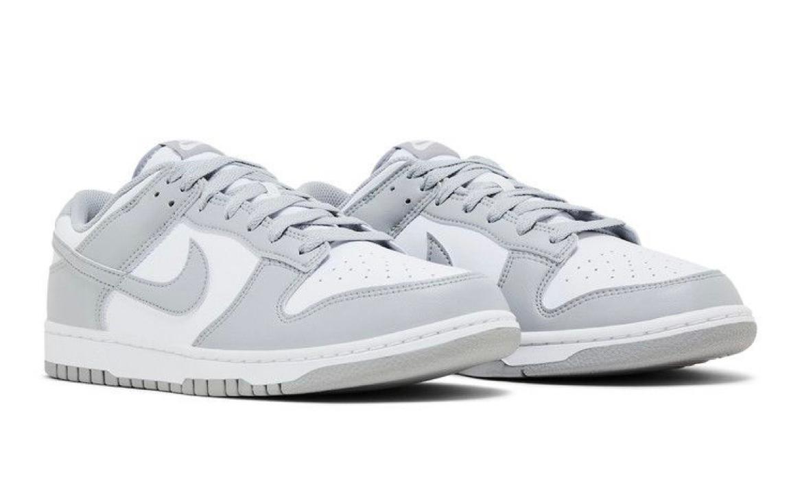 Nike Dunk Low “Light Gray & White” – Inspired Version